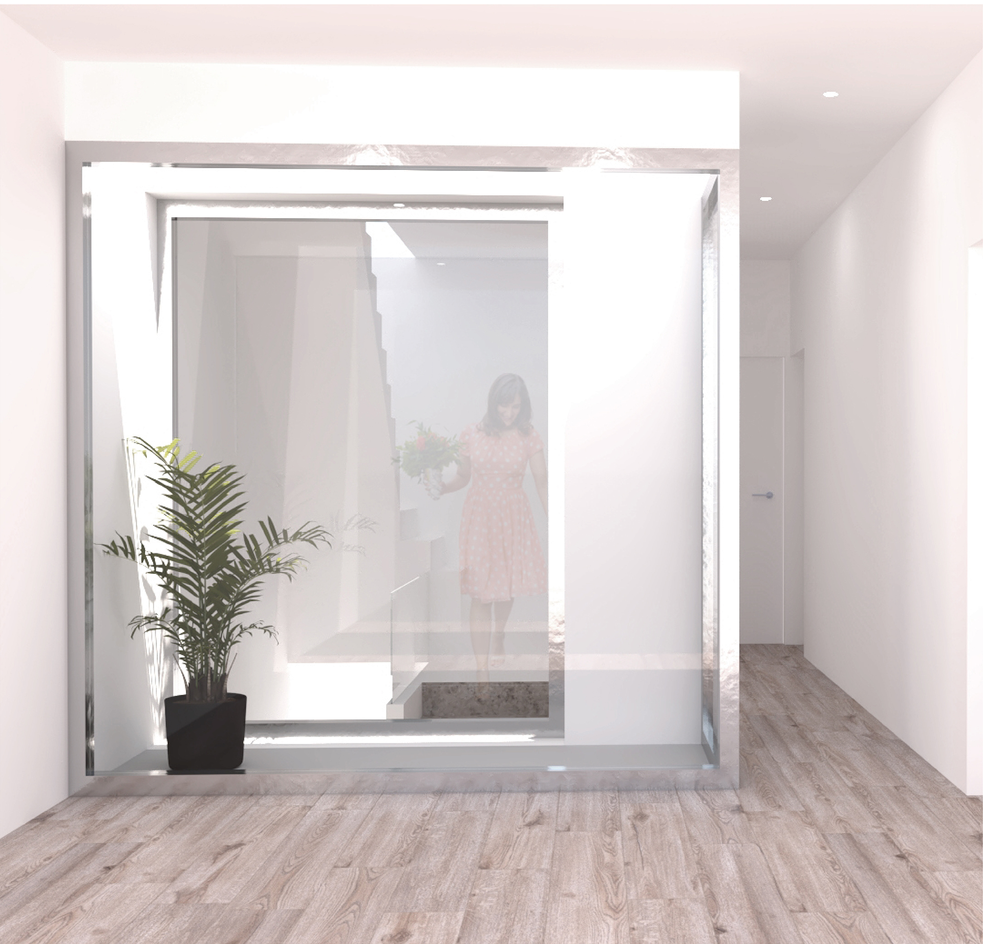 Apartamento pequeño familiar, con un presupuesto limitado para la reforma. Los clientes demandaban un lugar al que llamar hogar. La idea principal era crear un ambiente cálido, continuo y acogedor que envuelva todo el proyecto. Esta atmósfera envolvente se consigue con la continuidad espacial de los materiales de paredes, suelos y techos, y con el control de luz natural y artificial. Dentro de este ambiente las estancias se distribuyen en función del uso y orientación de la vivienda. El proyecto se resuelve con pocos materiales, complementados entre sí y bien ejecutados. Esta unificación de materiales y acabados a lo largo de toda la vivienda permite reducir los costes de la intervención. Principales materiales usados: -Suelo de madera Laminado Roble Suave (Quickstep): Aporta un ambiente calidez y sentido de pertenencia. -Pared y techos enlucido fino yeso + estucado mate crema : Acabado sencillo, da matices y gradaciones en función de como le de la luz. -Piedra de mármol crema marfil: Color con una base crema, presenta diferentes reflejos y destellos de colores cálidos.