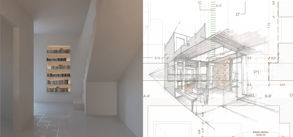 Proyecto de Interiorismo Flujos de Trabajo